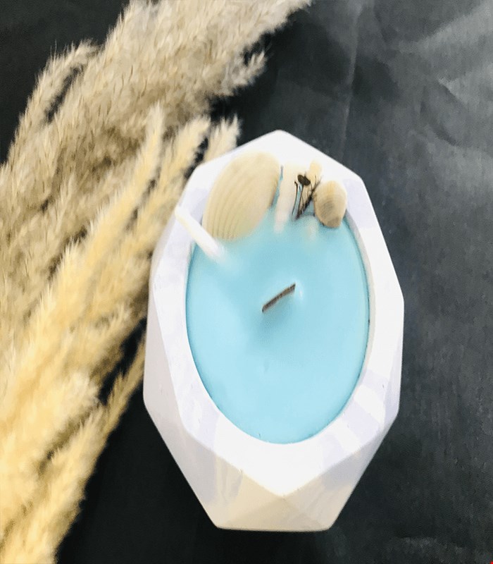 شمع سنگی آبی